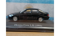 Honda Civic LX, 1993, Norev, 1:43, металл