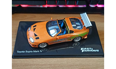 Toyota Supra JZA80 Fast&Furious 1:43 металл, масштабная модель, IXO Road (серии MOC, CLC), scale43