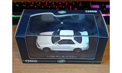 Nissan Skyline GT-R (BNR32) WHITE, Ebbro, 1:43, металл,