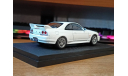 Nissan Skyline GT-R (R33) V spec WHITE, Ebbro, 1:43, металл,, масштабная модель, scale43