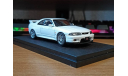 Nissan Skyline GT-R (R33) V spec WHITE, Ebbro, 1:43, металл,, масштабная модель, scale43