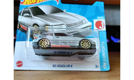 Honda CR-X 1988 HotWheels, масштабная модель, Hot Wheels, scale43