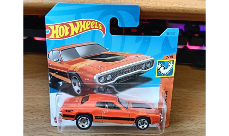 Plymouth GTX 1971 HotWeels, масштабная модель, scale43, Hot Wheels