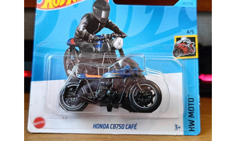 Honda CB750 Cafe HotWeels, масштабная модель, scale43, Hot Wheels