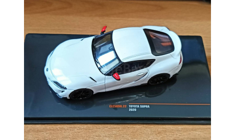 Toyota Supra 2020, IXO, 1:43, металл, масштабная модель, scale43, IXO Road (серии MOC, CLC)