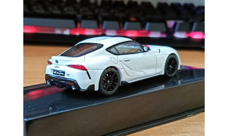 Toyota Supra 2020, IXO, 1:43, металл, масштабная модель, scale43, IXO Road (серии MOC, CLC)