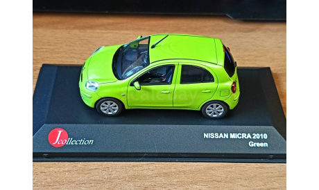 Nissan Micra (March) 2010, J-Collection, 1:43, металл, масштабная модель, scale43