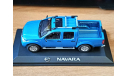 Nissan Navara, Norev, 1:43, металл, масштабная модель, scale43