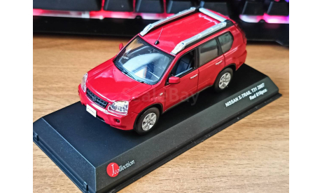 Nissan X-Trail T31 2007, Red, J-collection, 1:43, металл, масштабная модель, scale43