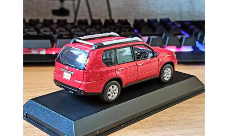 Nissan X-Trail T31 2007, Red, J-collection, 1:43, металл, масштабная модель, scale43