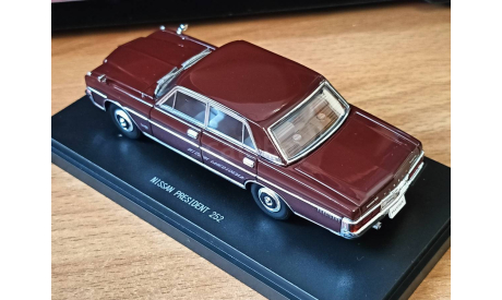 Nissan President 252 Brown, Ebbro, 1:43, металл, масштабная модель, scale43