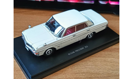 Nissan President 252 White, Ebbro, 1:43, металл, масштабная модель, scale43