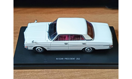Nissan President 252 White, Ebbro, 1:43, металл, масштабная модель, scale43
