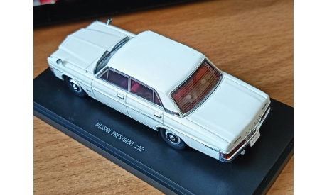 Nissan President 252 White, Ebbro, 1:43, металл, масштабная модель, scale43