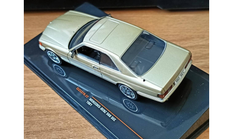 Mercedes-Benz 560 SEC 1981, IXO, 1:43, металл, масштабная модель, IXO Road (серии MOC, CLC), scale43