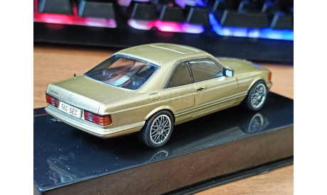 Mercedes-Benz 560 SEC 1981, IXO, 1:43, металл, масштабная модель, IXO Road (серии MOC, CLC), scale43