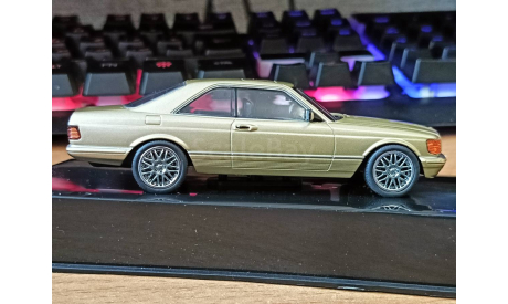 Mercedes-Benz 560 SEC 1981, IXO, 1:43, металл, масштабная модель, IXO Road (серии MOC, CLC), scale43