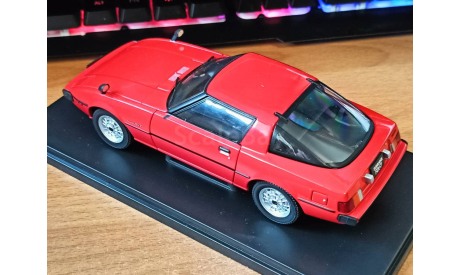 Mazda Savanna RX-7 (1978), WhiteBox, 1:24, металл, масштабная модель, Kyosho, scale18
