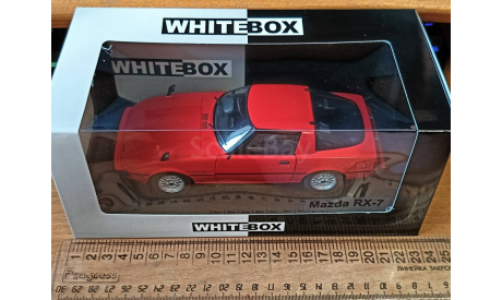 Mazda Savanna RX-7 (1978), WhiteBox, 1:24, металл, масштабная модель, Kyosho, scale18