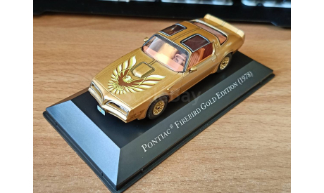 Pontiac Firebird Gold Edition (1978), American Cars, 1:43, металл, масштабная модель, IXO Road (серии MOC, CLC), scale43