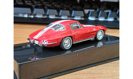 Chevrolet Corvette Stingray Coupe C2 (1963), IXO, 1:43, металл, масштабная модель, IXO Road (серии MOC, CLC), scale43