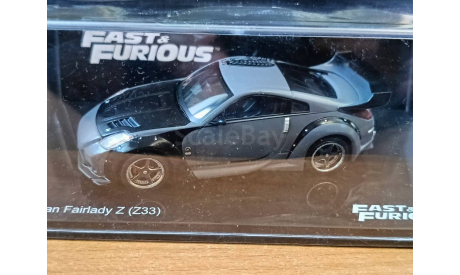 Nissan FairLady Z, Z33, 1:43, металл Fast&Furious, масштабная модель, IXO Road (серии MOC, CLC), scale43