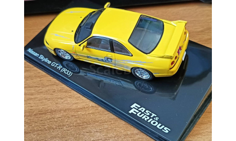 Nissan Skyline R33, 1:43, металл Fast&Furious, масштабная модель, IXO Road (серии MOC, CLC), scale43
