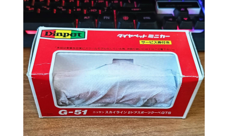 Nissan Skyline GTS-X, Diapet, 1:40, металл, масштабная модель, scale0