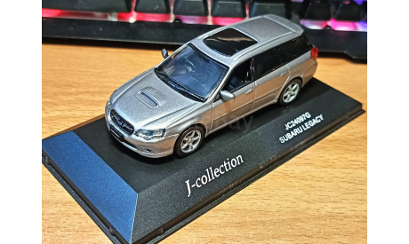 Subaru Legacy Touring Wagon 2.0 GT, J-Collection, 1:43, металл, масштабная модель, scale43