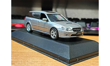 Subaru Legacy Touring Wagon 2.0 GT, J-Collection, 1:43, металл, масштабная модель, scale43