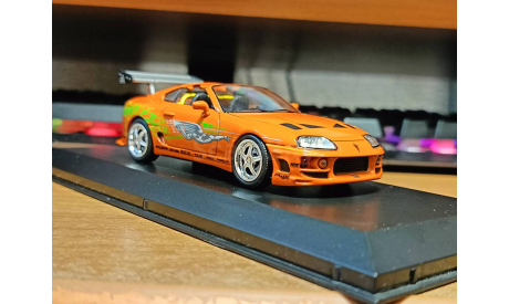Toyota Supra JZA80 Fast&Furious 1:43 металл, масштабная модель, IXO Road (серии MOC, CLC), scale43