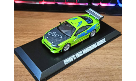 Mitsubishi Eclipse Fast&Furious 1:43 металл, масштабная модель, IXO Road (серии MOC, CLC), scale43
