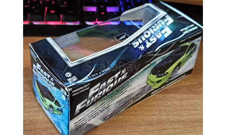 Mitsubishi Eclipse Fast&Furious 1:43 металл, масштабная модель, IXO Road (серии MOC, CLC), scale43