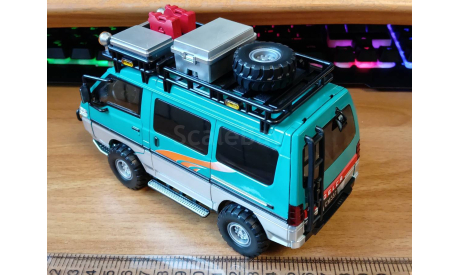 Mitsubishi MMC Delica Star Wagon 90-99, 1:24, металл, масштабная модель, scale24, IXO Road (серии MOC, CLC)