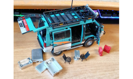 Mitsubishi MMC Delica Star Wagon 90-99, 1:24, металл, масштабная модель, scale24, IXO Road (серии MOC, CLC)