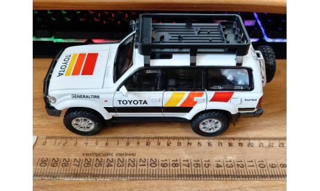 Toyota Land Cruiser 80, 1:24, металл, масштабная модель, IXO Road (серии MOC, CLC), scale24