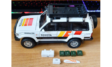 Toyota Land Cruiser 80, 1:24, металл, масштабная модель, IXO Road (серии MOC, CLC), scale24