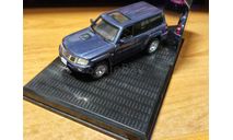 Nissan Patrol (Safari), Blue, J-Collection, 1:43, масштабная модель, scale43