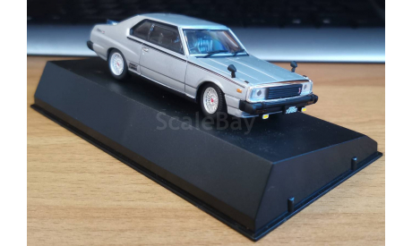 Nissan Skyline 2000 Turbo GT-E-S 1980, Aoshima Dism, 1:43, металл, масштабная модель, scale43