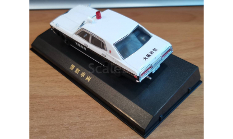 Nissan Cedric (330) Police, Aoshima DISM, 1:43, Металл, масштабная модель, scale43