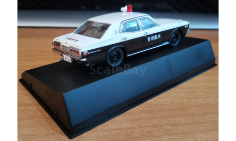 Nissan Cedric (330) Police, Aoshima DISM, 1:43, Металл, масштабная модель, scale43