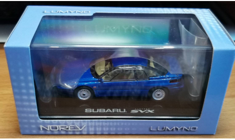 Subaru Alcyone SVX Blue, Norev Lumyno, 1:43, металл, масштабная модель, scale43