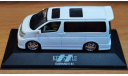 Nissan Elgrand E51 Kenstyle, White Perl, Aoshima, 1:43, металл, масштабная модель, scale43