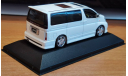 Nissan Elgrand E51 Kenstyle, White Perl, Aoshima, 1:43, металл, масштабная модель, scale43