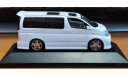 Nissan Elgrand E51 Kenstyle, White Perl, Aoshima, 1:43, металл, масштабная модель, scale43