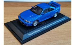 Nissan Skyline GT-R R33 Vspec LM Limited 1996, Blue, Ebbro,  металл, 1:43