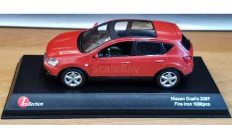 Nissan Dualis 2007, Fire Iron, Kyosho, 1:43, металл, масштабная модель, scale43
