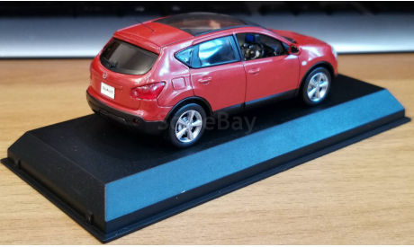 Nissan Dualis 2007, Fire Iron, Kyosho, 1:43, металл, масштабная модель, scale43