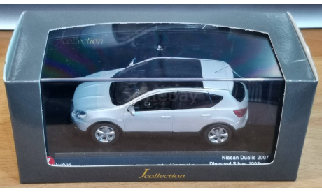 Nissan Dualis 2007, Diamond silver, Kyosho, 1:43, металл, масштабная модель, scale43