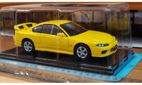 Nissan Silvia Spec-R Aero (1999), двери открываются, 1:24, металл, масштабная модель, Kyosho, scale24